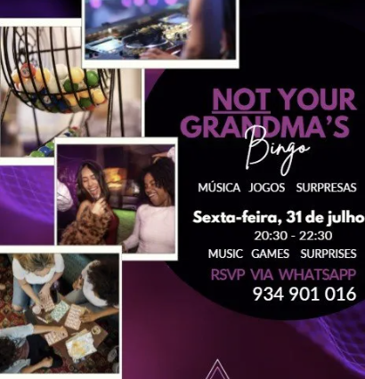 NOT your Grandma’s Bingo — event image